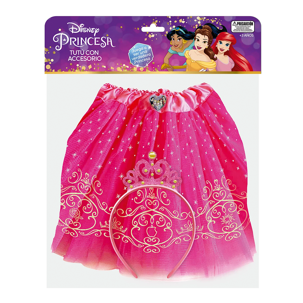 TUTU CON CINTILLO CORONA PRINCESAS - PRONOBEL TUTU CON CINTILLO CORONA PRINCESAS - PRONOBEL